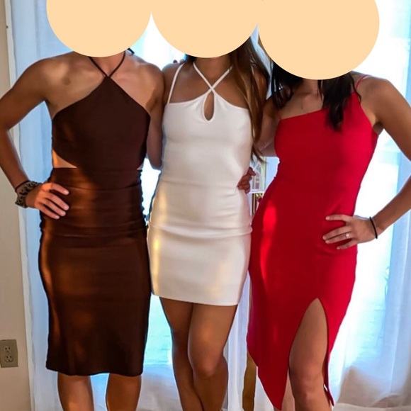 🌺 Zara Bodycon White Dress Sz S - Picture 9 of 9